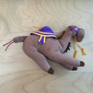 VINTAGE 1999 HABIBI PRINCE OF EGYPT PLUSH BEANIE CAMEL TOY - 5 inches